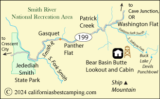 Smith River National Recreation Area Map