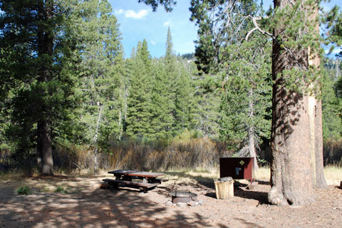 Minaret Falls Campground, Inyo National Forest, CA