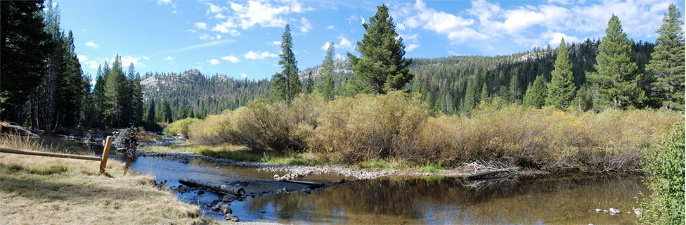 Reds Meadow near Minaret Falls Campground, Inyo National Forest, CA