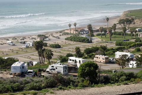 Jalama Beach County Park Campground, CA