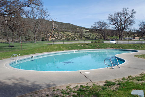 Pinnacles National Park pool, CA