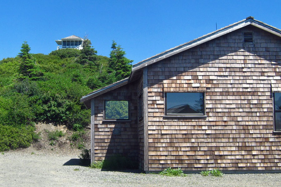 Bear Basin Butte cabin, Six Rivers National Forest, CA